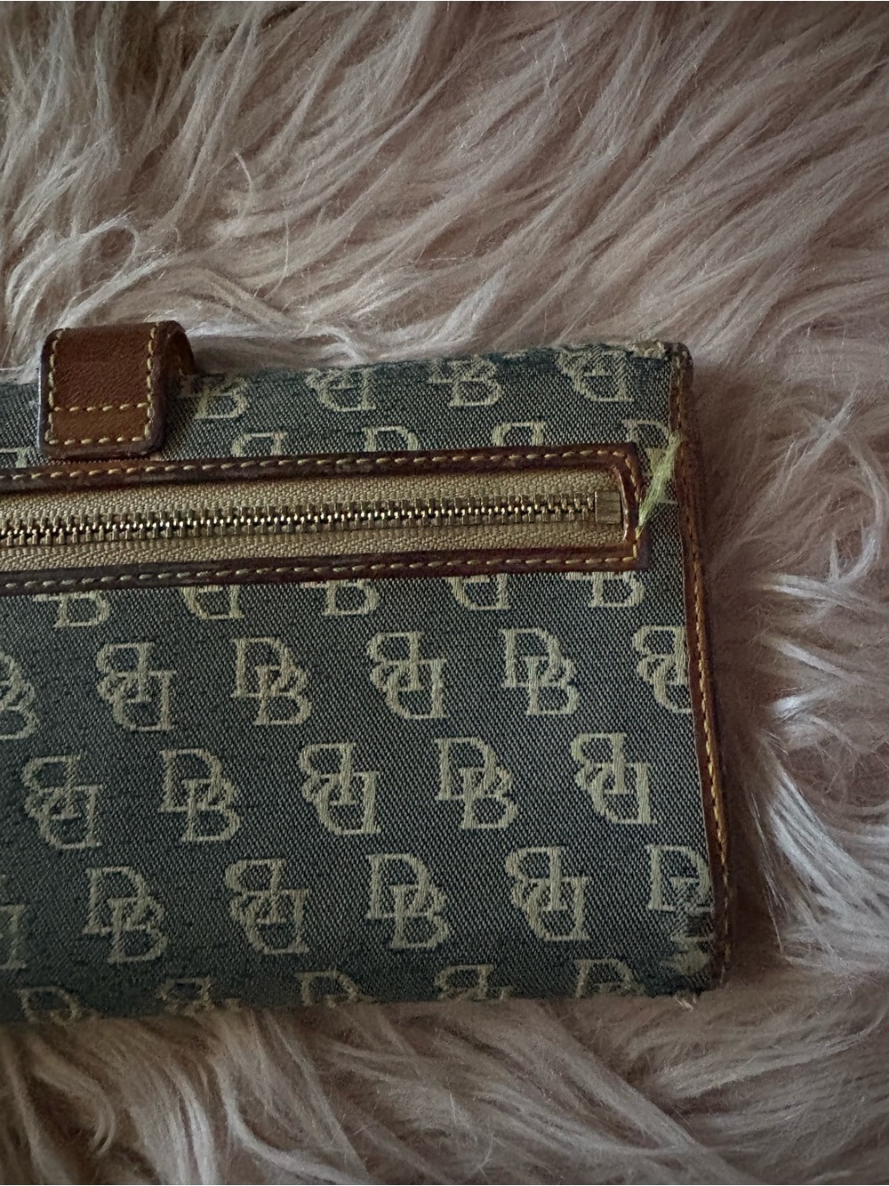 Dooney & Bourke Denim Wallet - Picture 6 of 6